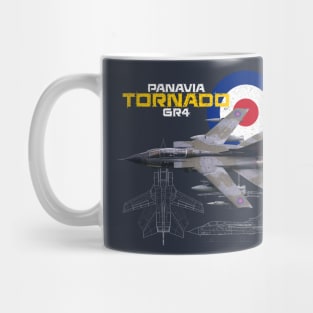 British Panavia Tornado GR4 (dark) Mug